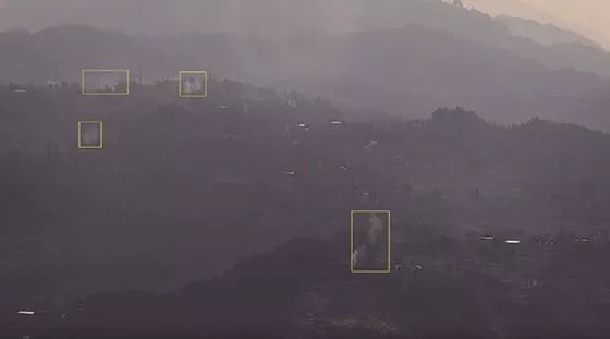 草原森林防火監(jiān)控激光夜視儀下煙霧、煙火識別